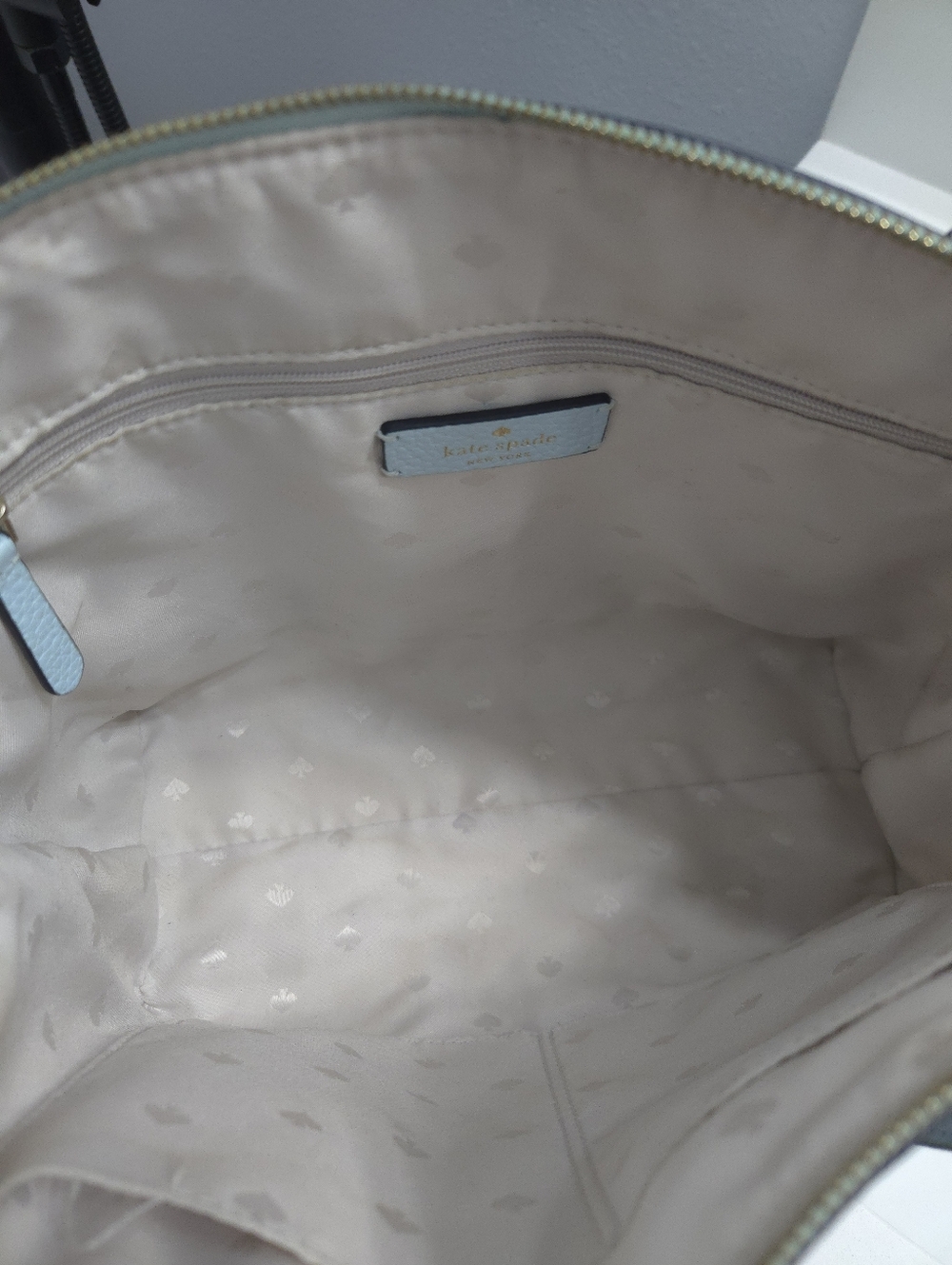 Kate Spade Monica Pebbled Leather Satchel (MISSING STRAP) - Picture 13 of 14